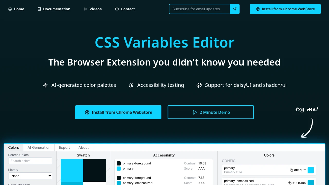 A screenshot of designgui