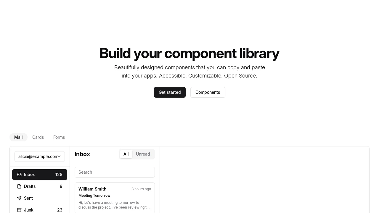 A screenshot of Laravel Luvi
