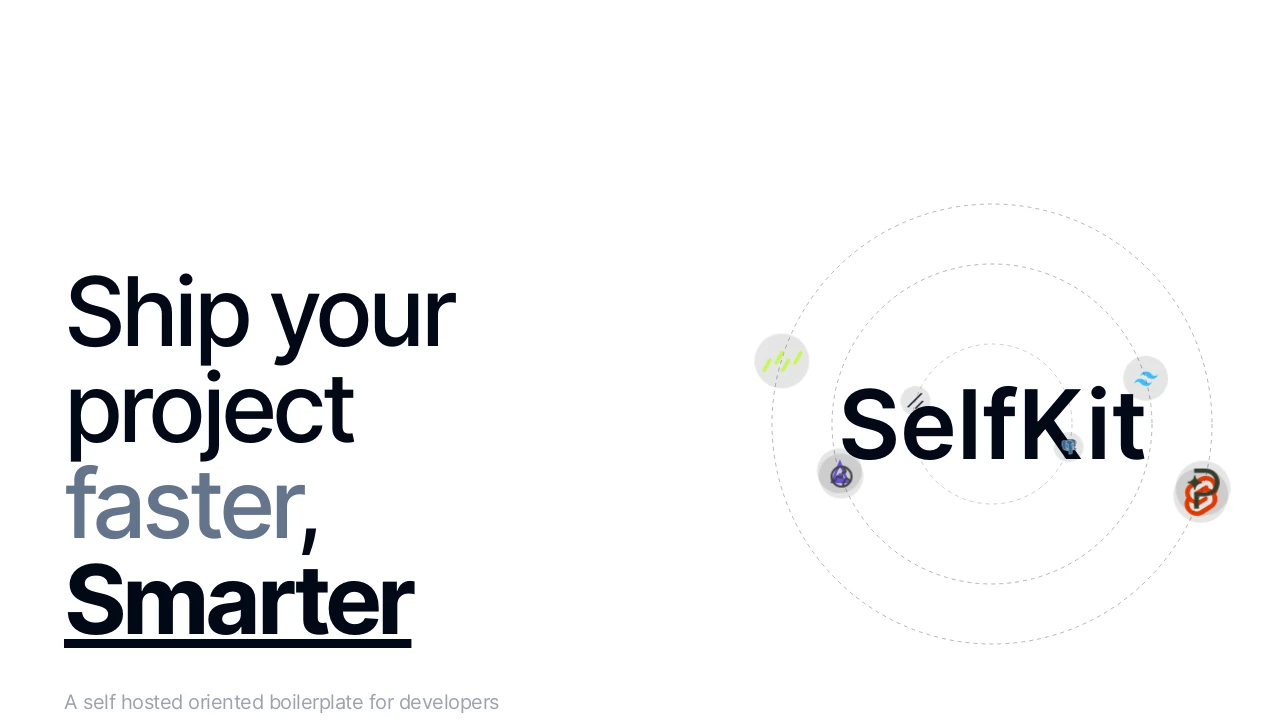 A screenshot of SelfKit